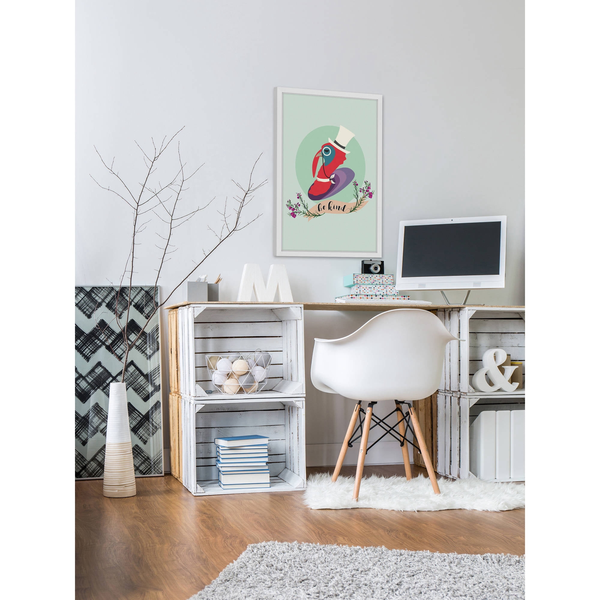 Marmont Hill "Be Kind" Framed Painting Print