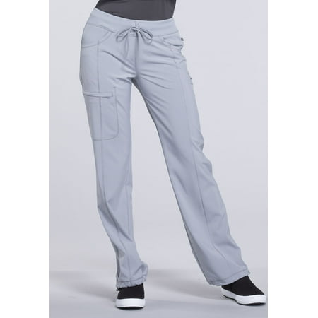 

Cherokee Infinity Women s Scrubs Pant Low Rise Straight Leg Drawstring 1123A