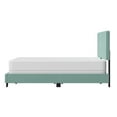 thumbnail image 4 of Reece Channel Stitched Upholstered King Bed, Caribbean Green, by Hillsdale Living Essentials, 4 of 23