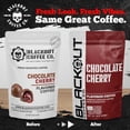 thumbnail image 6 of Blackout Coffee Chocolate Cherry Flavored Ground Coffee – Medium Roast, Smooth Taste, Guilt-Free Indulgence – Freshly Roasted 12oz Pouch, 6 of 10