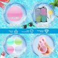 thumbnail image 4 of Reusable Water Polo In Summer, Quick Water Injection Silicone Water Stick Buckle Water Polo 24pcs, 4 of 5