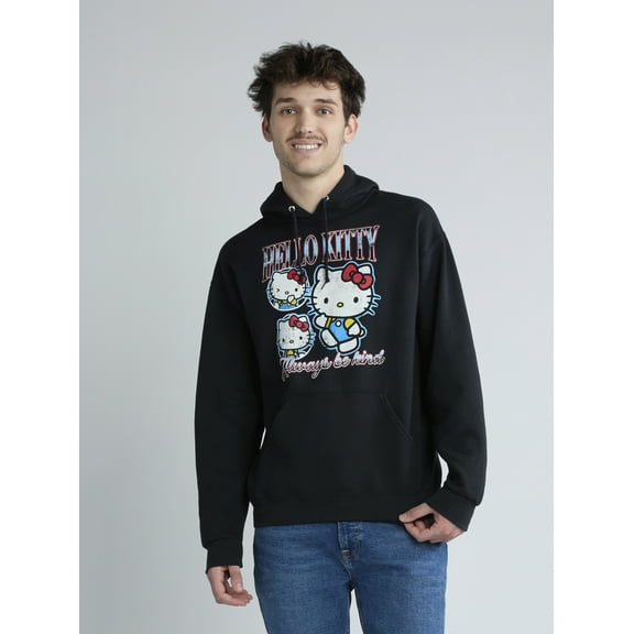 Hello Kitty & Friends Men's & Big Men's Graphic Hoodie Sweatshirt, Sizes S-3XL