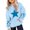 0##Sky Blue877, variant on Kiijoy Girl's Hoodie Star Print Lined Loose Pullover Sweatshirt, Beige, Sizes 2-13