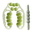 thumbnail image 4 of koolsoo Rouleaux de Massage 21 Roues 4 Roues Masseurs de Jambes pour Femmes Hommes Voyage Cuisses Vert, 4 of 9