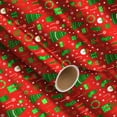 thumbnail image 7 of Christmas Pattern Christmas Wrapping Paper Rolls, Christmas Pattern Holiday Gift Wrapping Paper Merry Christmas, 7 of 7