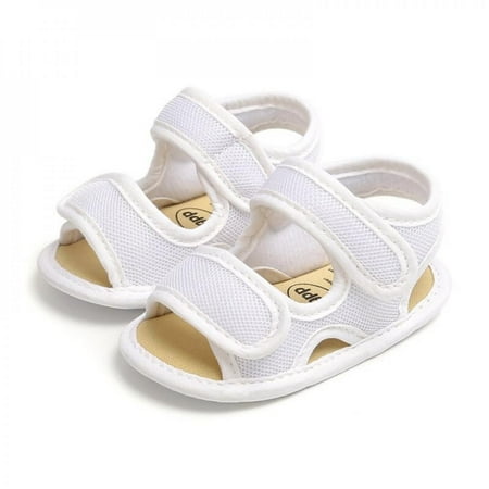 

Hazel Tech Summer Baby Boys Girls Breathable Anti-Slip Shoes Sandals Toddler Soft Soled First Walkers