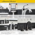 thumbnail image 4 of American Standard Delancey Single Control Bathroom Faucet with Brass Pop-up Drain in Legacy Bronze, 4 of 4