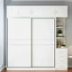 thumbnail image 3 of Designer Saving Space Wardrobe Storage Modern Wooden Room Organizer Wardrobe Portable Library Closet Guarda Roupa Home Furniture My Lux Decor Round, 3 of 29