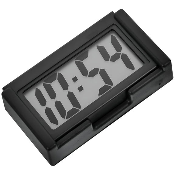GJX Car Digital Clock Time Clock Car Dashboard Clock Dash Digital Tiny Clock Mini Clock Mini Nightstand Clock