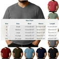 thumbnail image 3 of Stamzod Men's T-Shirts Summer Crewneck Short Sleeve Oversized Shirt Loose Casual Plain Tshirts for Men Dark Gray F S, 3 of 7