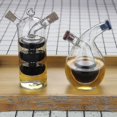 thumbnail image 1 of Double Layer Sauce Oil Bottle 2 In 1 Vinegar Glass Bottle Condiment Seasoning Sealed Kitchen Storage Bottles Jars Ns2, 1 of 3