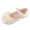 Beige, variant on UngA Closed Toe Sandals for Girls Girls Sandals Open Toe Princess Flat Sandals Summer Shoes Toddler/Little Kid Princess Shoes(Pink,Size 10.5)
