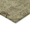 thumbnail image 4 of Addison Rugs Chantille Indoor/Outdoor Transitional Floral Brown Washable Rectangle Rug, 3' x 5', 4 of 6