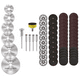 thumbnail image 1 of Kit Discos Corte Sierra Hss BLOOSOM Para Dremel Mototool Taladro 64 pzs Plata/Negro/Vino, 1 of 4