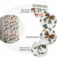 thumbnail image 5 of Extra Long Shower Curtain 72x84 Inch, Watercolor Bow Shower Curtain Waterproof Bathroom Decor Plaid Farmhouse Checkered Fabric Bath Curtain Set Accessories with Hooks, 5 of 6