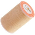 thumbnail image 1 of Rongfmy 0.45mm Leather Sewing Waxed Thread Stitching Repair Cord Beige, 1 of 7