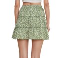 thumbnail image 3 of Lovito Casual Ditsy Floral A-Line Skirts, 3 of 5