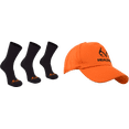 thumbnail image 1 of Realtree Men's 4pc Bundle Cap & 3PK Crew Socks, 1 of 3