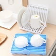 thumbnail image 3 of Ayyufe Household Kitchen Foldable Dish Drying Rack Bowl Plate Tableware Drain Holder, 3 of 7