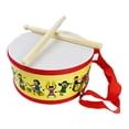 thumbnail image 1 of Juego de batería para niños, instrumento musical, juguete educativo, recuerdo de fiesta, regalo musical de madera Dibujos animados, 1 of 9
