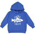 thumbnail image 2 of Inktastic Lucky Fishing Shirt Fish Toddler Hoodie, 2 of 4