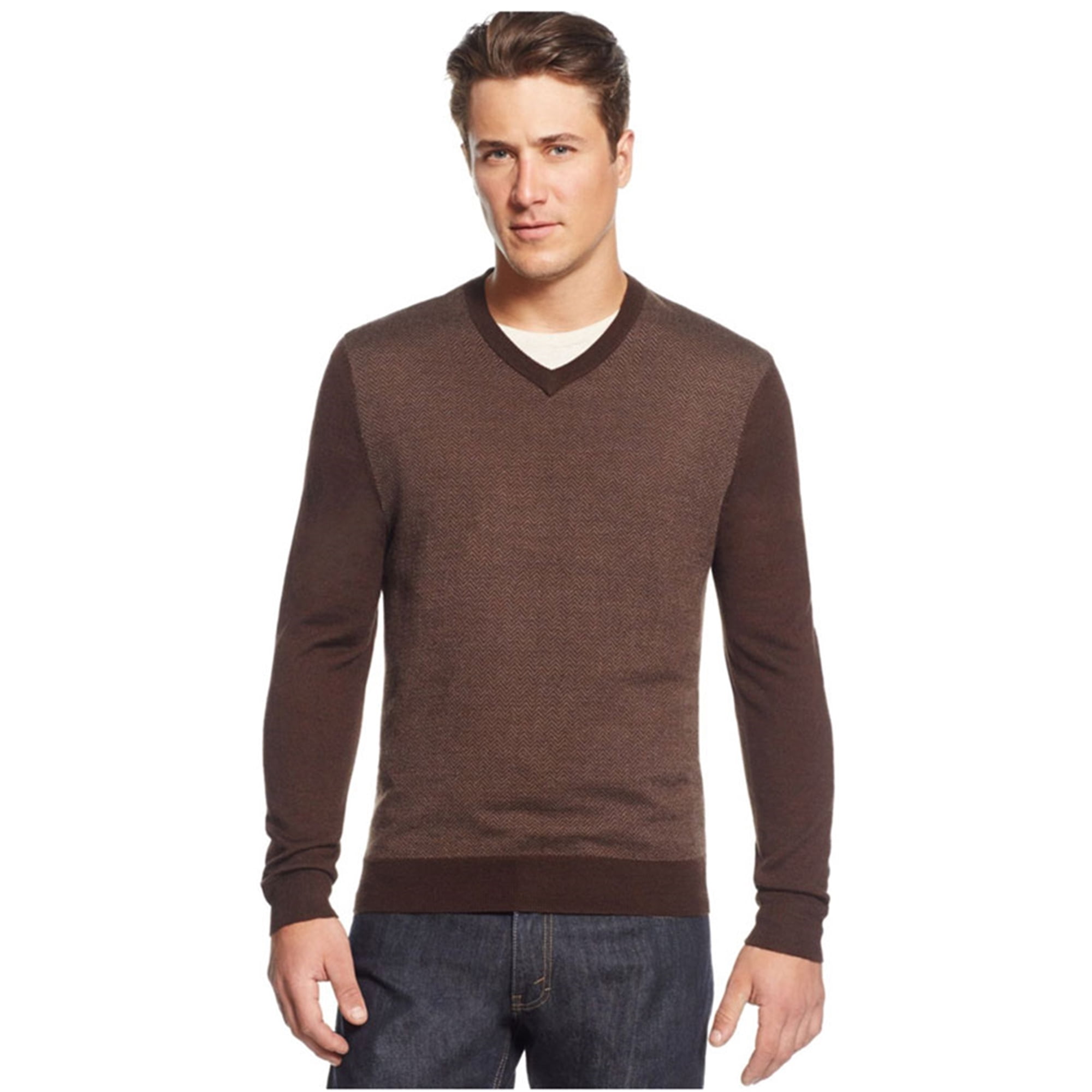 Herringbone sweater mens best sale