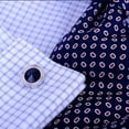 thumbnail image 3 of Gemelos de cristal azul para Hombre Hugo, 3 of 7