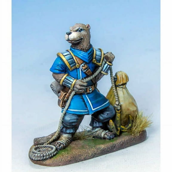 Otter Roque With Loot Miniature Critter Kingdoms Dark Sword Miniatures