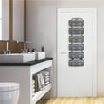 thumbnail image 2 of Auledio Towel Rack Wall Mounted Metal Wine Rack Towel Bathrobe Storage Rack Storage Rack Bathroom Cloakroom Towel Rack - Bronze, 2 of 7