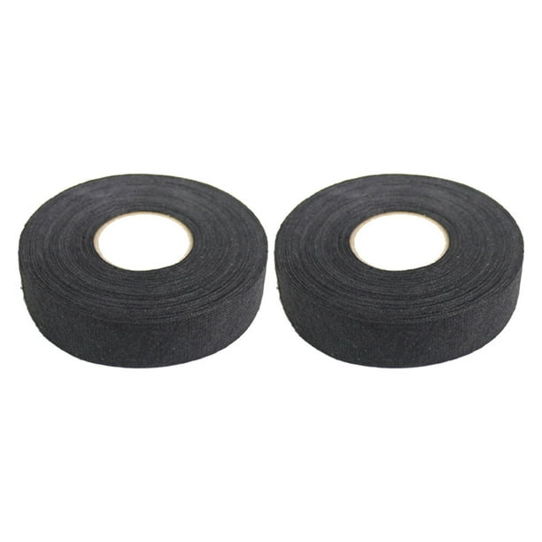 2 rollos de cinta de terciopelo de 19 mm Cinta eléctrica eléctrica Juego de cintas aislantes Juego de cintas aislantes profesionales