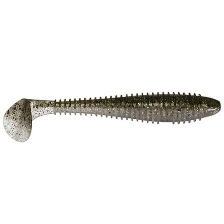 UPC: 4560262575990 | Keitech Fat Swing Impact Rainbow Shad 3.8 Fat Paddletail Swimbait 6pk