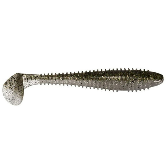 Keitech Fat Swing Impact 3.8'' Rainbow Shad 6pk
