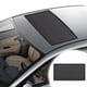 thumbnail image 1 of Imán de pantalla de techo corredizo de coche fijo a prueba de viento | Funda de malla a prueba de mosquitos | Tela recubierta negra | Se adapta a techos solares de 37.4"x21.65" | Transpirable, de, 1 of 8