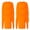 Safety Orange Pack 6, variant on JERZEES High Visibility Long Sleeve T-Shirt for Men Dri-Power 50/50 Tee Hi Vis Reflective Work Shirts (Safety Green Pack 2, M)