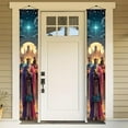thumbnail image 4 of Three Kings Day Door Banner 71 x 12 Inch Vertical Hanging Decoration Epiphany Fiesta Día De Reyes Celebration Religious Holiday Porch Wall Entryway Party Decor, 4 of 10