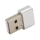 thumbnail image 5 of Mouse Mover USB Pequeño Indetectable con Botones de Encendido y Apagado de Modo Separado Admite 3 Pistas Plug and Play Mantiene el PC Portátil Despierto Plata, 5 of 5