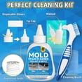 thumbnail image 6 of Mold Stain Cleaner Gel, 8 Fl Oz Washing Machine Cleaner with Brush, Mold Cleaner Gel for Front Loader Washing Machine Seal, Bathroom Grout, Kitchen Sink, Shower, Refrigerator Strip, 6 of 6