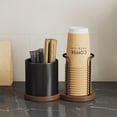 thumbnail image 2 of Metal Coffee Cup and Lid Organizer, Multi-Tier Stand for Paper and Reusable Cups, Sturdy Countertop Holder for Coffee Corner, Office, or Kitchen, Space-Saving Drink Station Accessory, 2 of 6