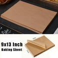200Pcs 9X13 In Parchments Paper, Unbleached, PreCut Baking Paper For