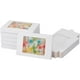 thumbnail image 1 of 24 cajas de regalo blancas con ventana de PVC, cajas de papel plegables rectangulares de papel kraft para dulces., 1 of 5