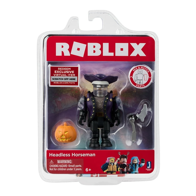 Roblox Action Collection - Headless Horseman Character Figure Pack  [Includes Exclusive Virtual Item] 