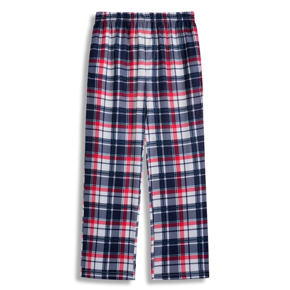 Arshiner Boys Plaid Pajama Pants Long Plaid PJ Bottoms Boys Sleepwear Lounge Pants with Pockets