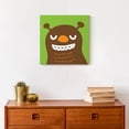 thumbnail image 4 of Creative Products Brown Monster 12x12 Canvas Wall Art, 4 of 5
