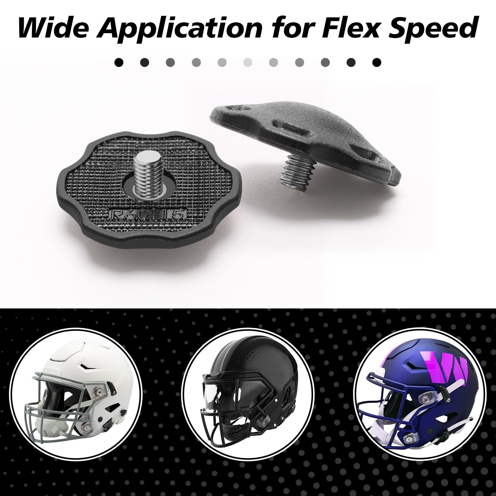 Football Helmet Thumb Screws Compatible With Riddell