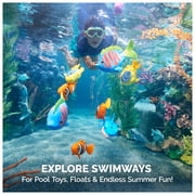 SwimWays Spring Float Premium Hammock Lounger, Inflatable Pool Floats Adult with Fast Inflation for Ages 15 & Up