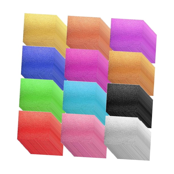 Hojas de papel de aluminio,Láminas de pan de oro para muebles artísticos multicolor,Pegatinas para uñas con hojas de papel dorado para manualidades y decoración de pared,Hojas de papel de