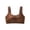 #01Coffee, variant on Wireless Jelly Bras for Women Supportive Bras Sexy Comfy Bralette Seamless Tshirt Everyday Bra Gentle Support All-Day Lift Coffee DD