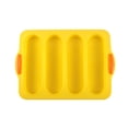 thumbnail image 1 of Bread Mold Flexible Pastry Baking Tray Reusable Chocolate Cake Mould Pan Home Bakery Restaurant Accessory For Refrigerator Oven, 1 of 8