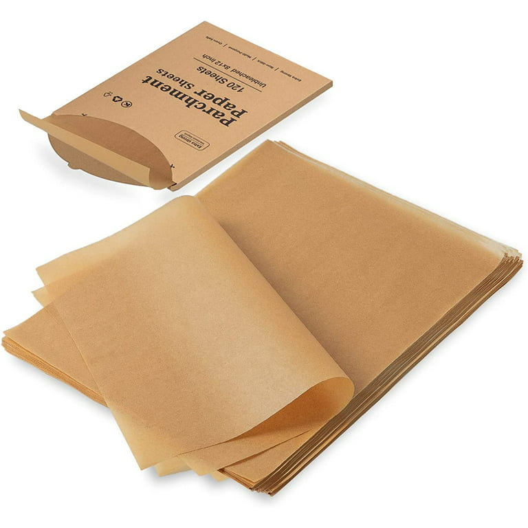 Scroll Tan Parchment Paper, Size 8.5 X 11 Inches, 50 Sheets Per Pack
