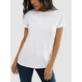 thumbnail image 6 of Womens Loose Fit Tshirts Short Sleeve Summer Tops Casual Workout Yoga Tunic T Shirts Tops, 6 of 6